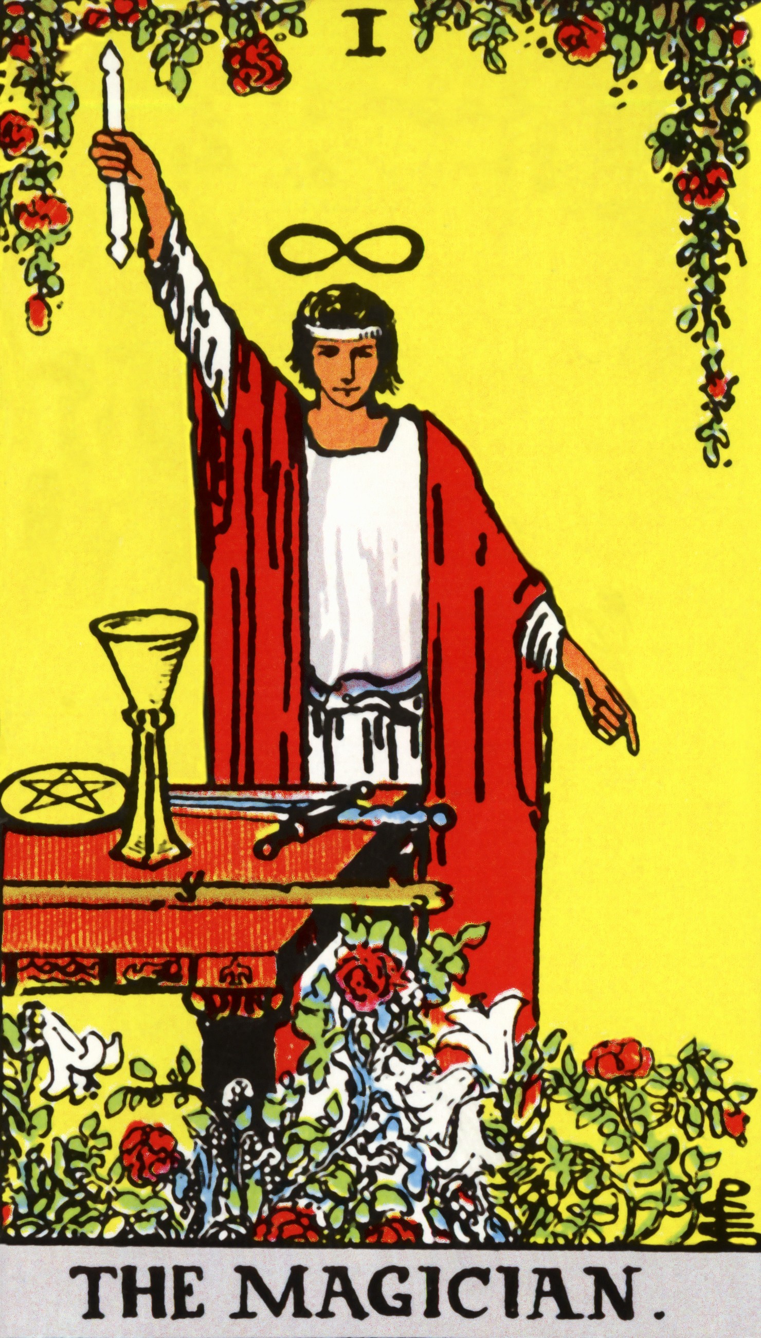 Le Bateleur, à l'endroit