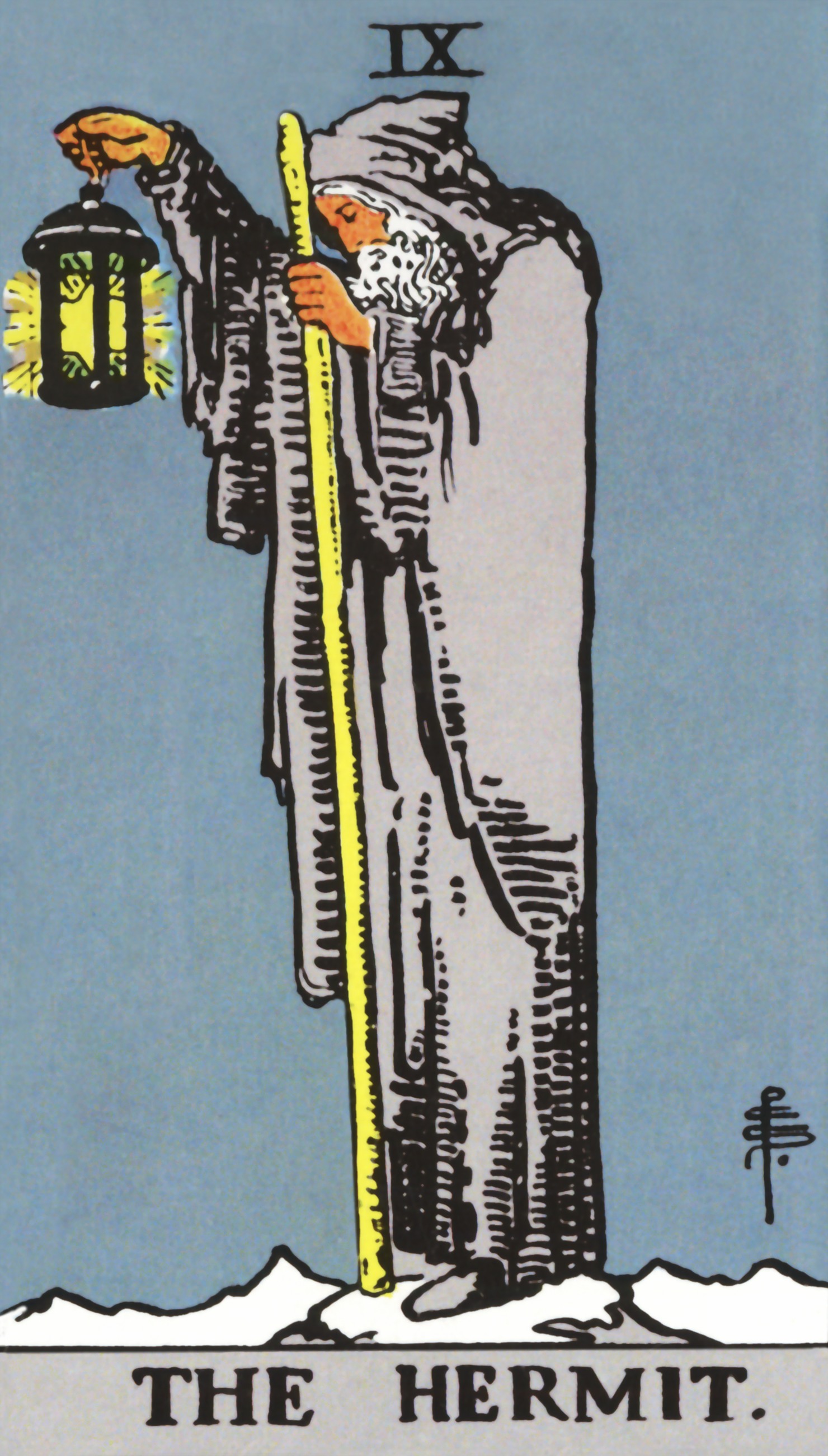 L'Hermite, à l'endroit