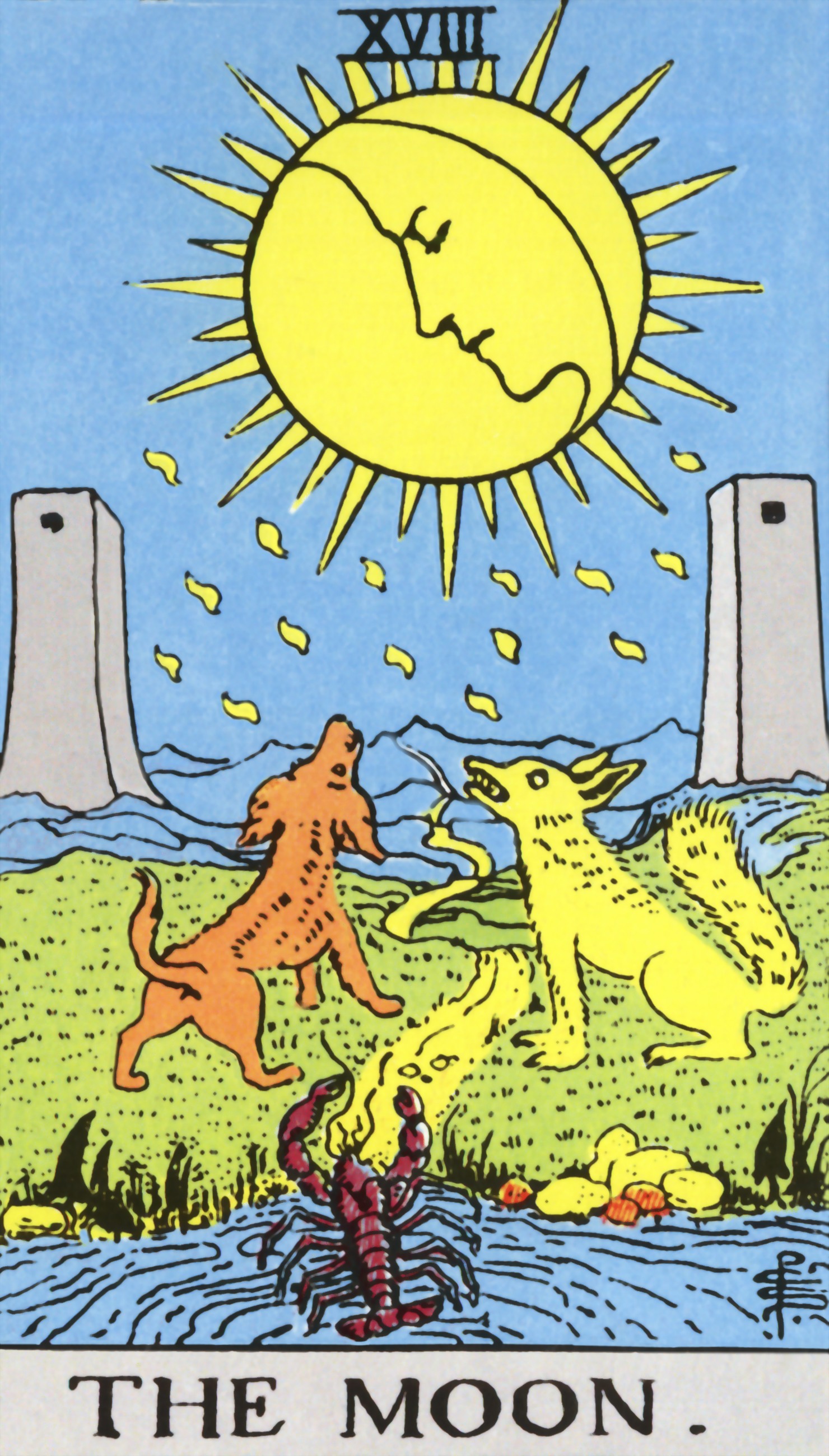 La Lune, renversée