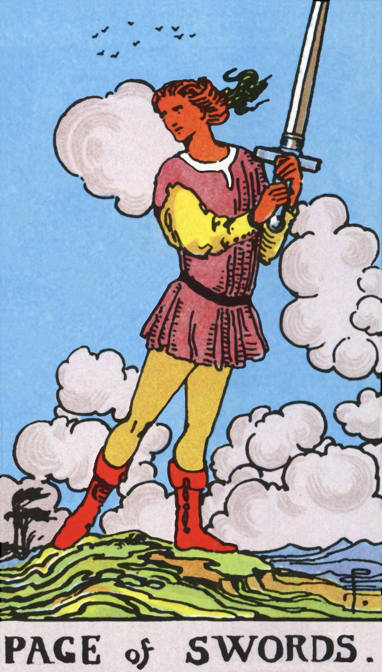 Page d'Épées, renversée